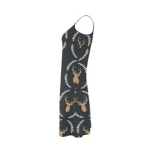 Load image into Gallery viewer, OHPORA1-1 deer Alcestis Slip Dress (Model D05)
