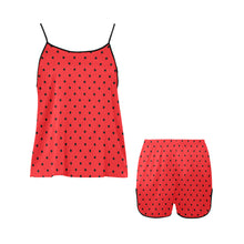 Load image into Gallery viewer, Watermelon Women&#39;s Spaghetti Strap Short Pajama Set
