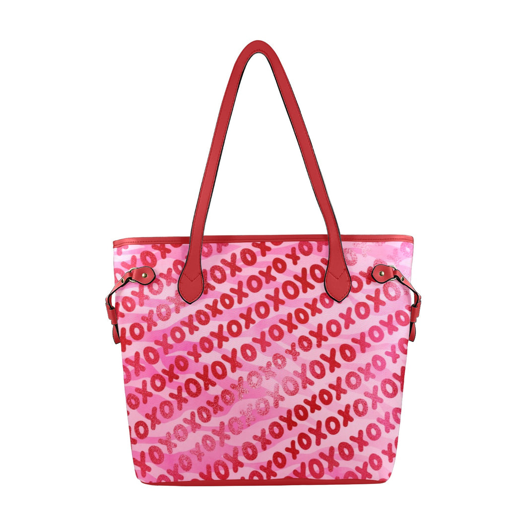 XOXO Clover Canvas Tote Bag (Model 1661)