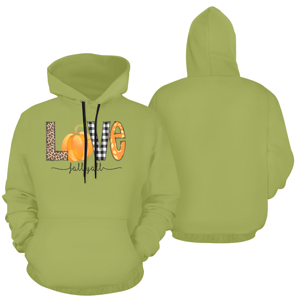 Fall Yall All Over Print Hoodie for Unisex (USA Size) (Model H13)