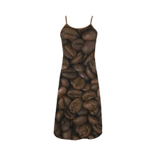 Load image into Gallery viewer, OE7LKT0 coffee Beans Alcestis Slip Dress (Model D05)
