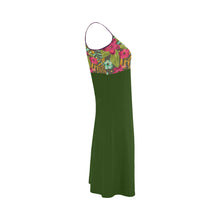 Load image into Gallery viewer, Illustration07 flowers Alcestis Slip Dress (Model D05)
