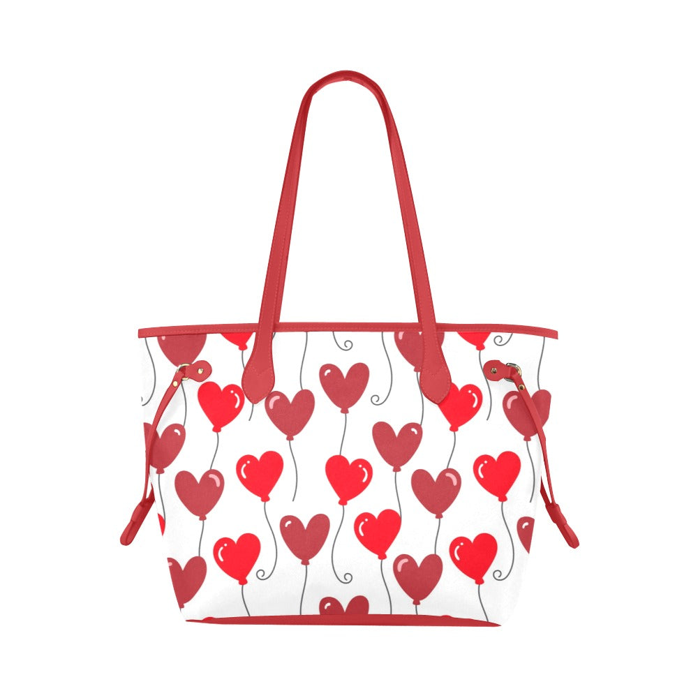 Love Balloons 2 Clover Canvas Tote Bag (Model 1661)