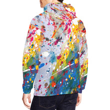 Load image into Gallery viewer, Paint All Over Print Hoodie for Unisex  (USA Size) (Model H13)
