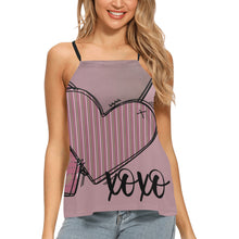 Load image into Gallery viewer, XOXOPurpHeart Loose Fit Halter Neck Top (Model T68)
