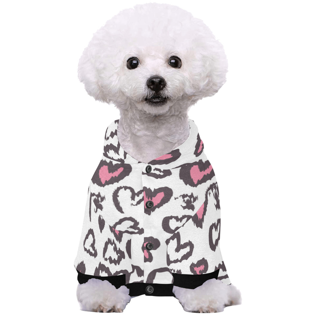 Leopard Pet Dog Hoodie