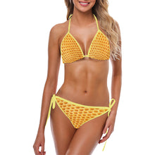 Load image into Gallery viewer, Bee You Custom Bikini Swimsuit (Model S01)
