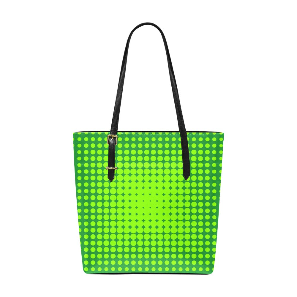 Green Euramerican Tote Bag/Small (Model 1655)