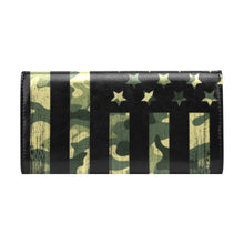 Load image into Gallery viewer, USA Women&#39;s Flap Wallet (Model 1707)
