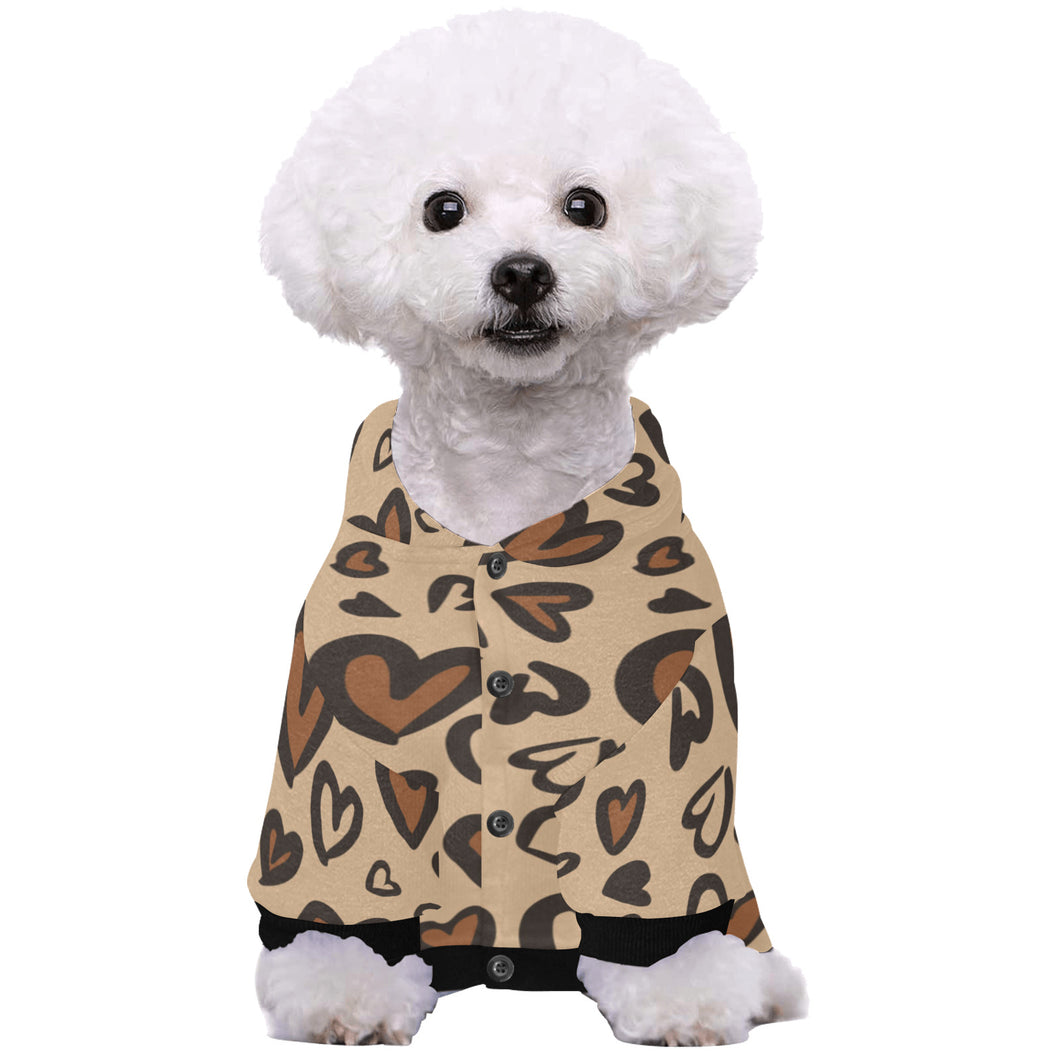 Leopard Pet Dog Hoodie