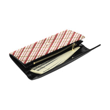 Load image into Gallery viewer, Red Green Plaid Women&#39;s Flap Wallet (Model 1707)
