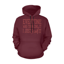 Load image into Gallery viewer, Everyone was thinking it 2 All Over Print Hoodie for Unisex (USA Size) (Model H13)
