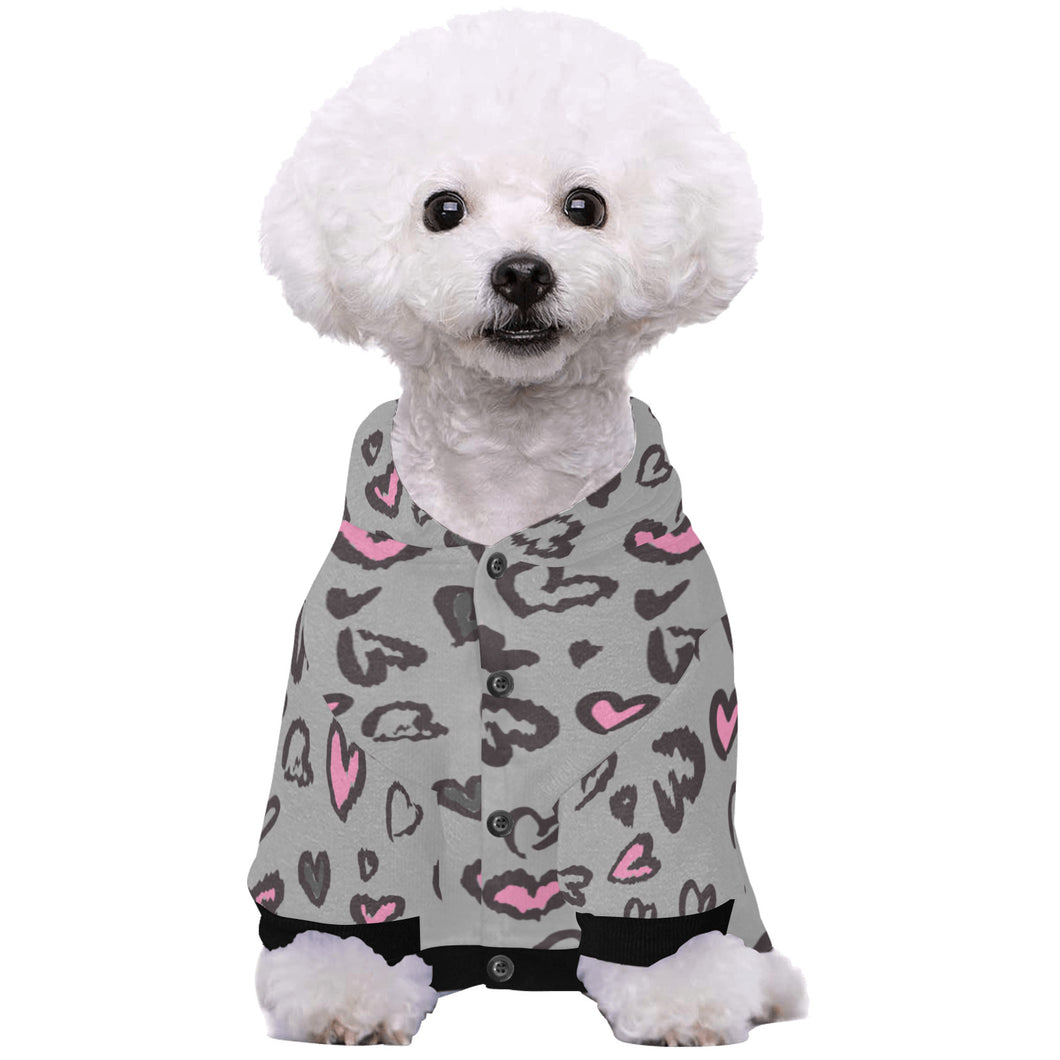 Leopard Pet Dog Hoodie