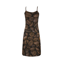 Load image into Gallery viewer, OE7LKT0 coffee Beans Alcestis Slip Dress (Model D05)
