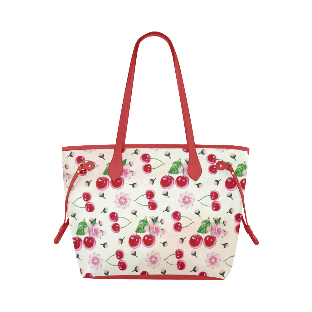 108758-ON7R7C-583 Clover Canvas Tote Bag (Model 1661)