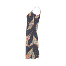 Load image into Gallery viewer, OHPPKZ1-1 Feathers Alcestis Slip Dress (Model D05)
