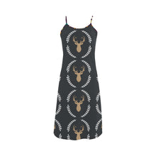 Load image into Gallery viewer, OHPORA1-1 deer Alcestis Slip Dress (Model D05)
