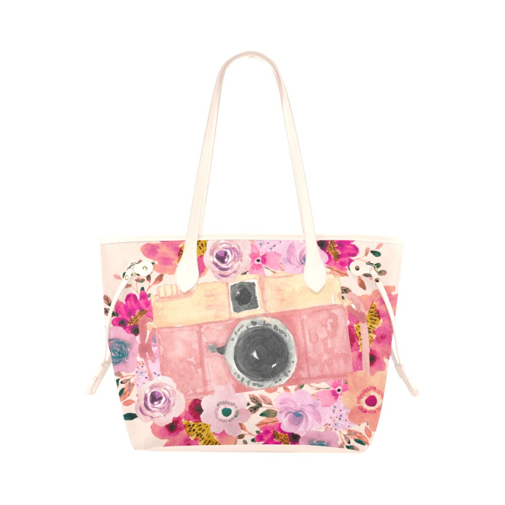 SnapShot Clover Canvas Tote Bag (Model 1661)