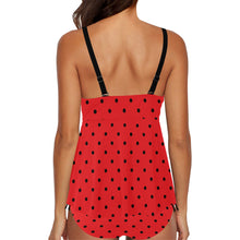 Load image into Gallery viewer, Watermelon Chest Drawstring Swim Dress (Model S30)
