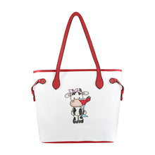 Load image into Gallery viewer, Moozer 2 Clover Canvas Tote Bag (Model 1661)
