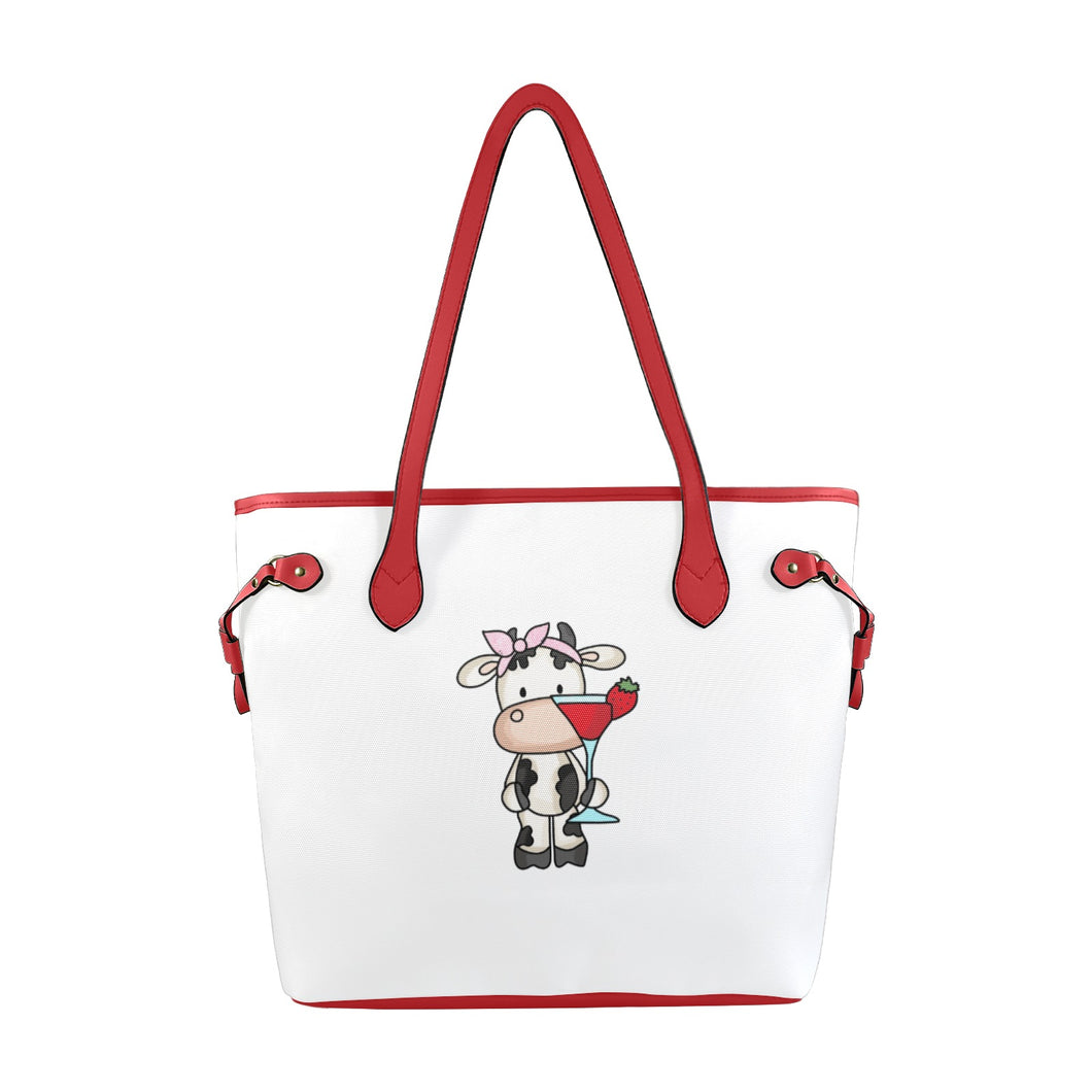 Moozer 2 Clover Canvas Tote Bag (Model 1661)