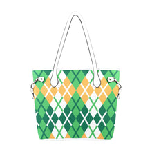 Load image into Gallery viewer, Hey Green Clover Canvas Tote Bag (Model 1661)
