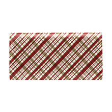 Load image into Gallery viewer, Red Green Plaid Women&#39;s Flap Wallet (Model 1707)
