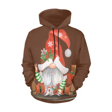 Load image into Gallery viewer, Gnome All Over Print Hoodie for  unisex (USA Size) (Model H13)
