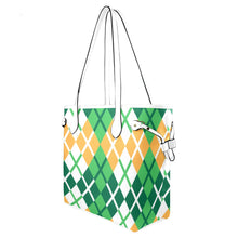 Load image into Gallery viewer, Hey Green Clover Canvas Tote Bag (Model 1661)
