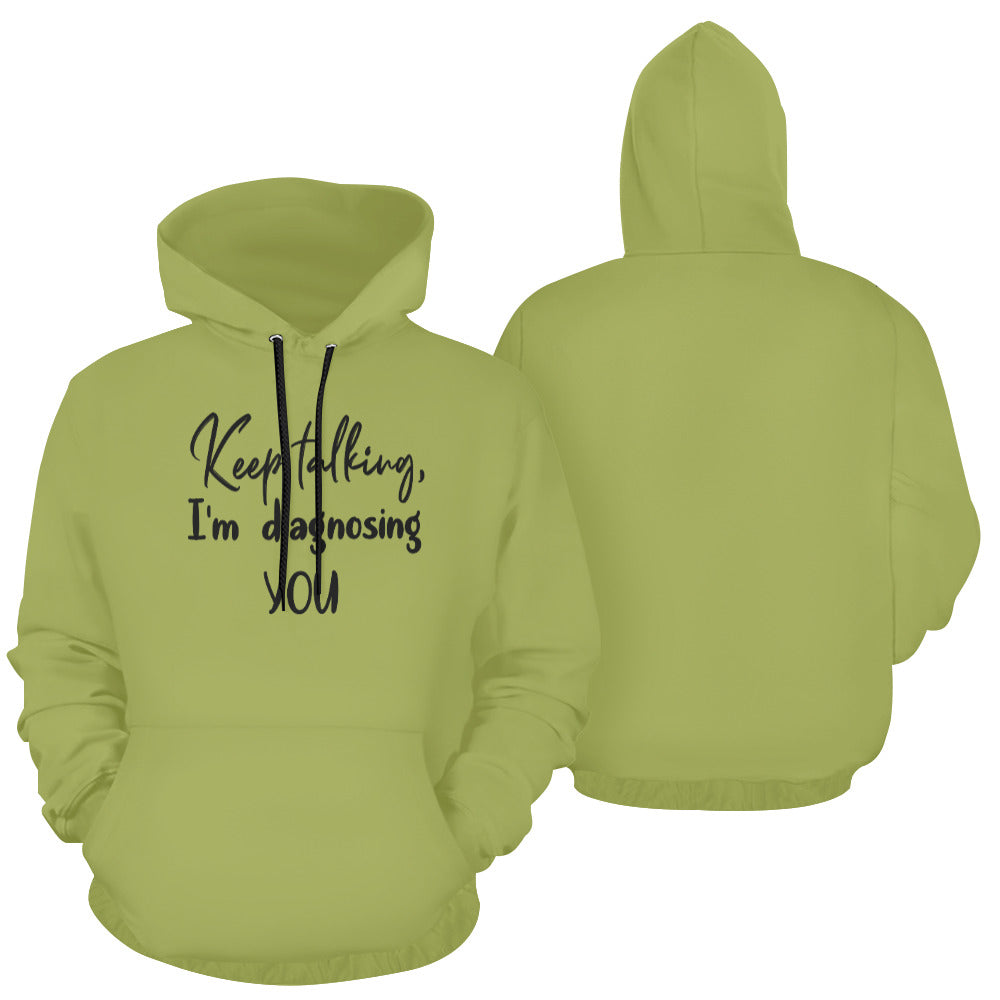 Talking 2 All Over Print Hoodie for Unisex (USA Size) (Model H13)