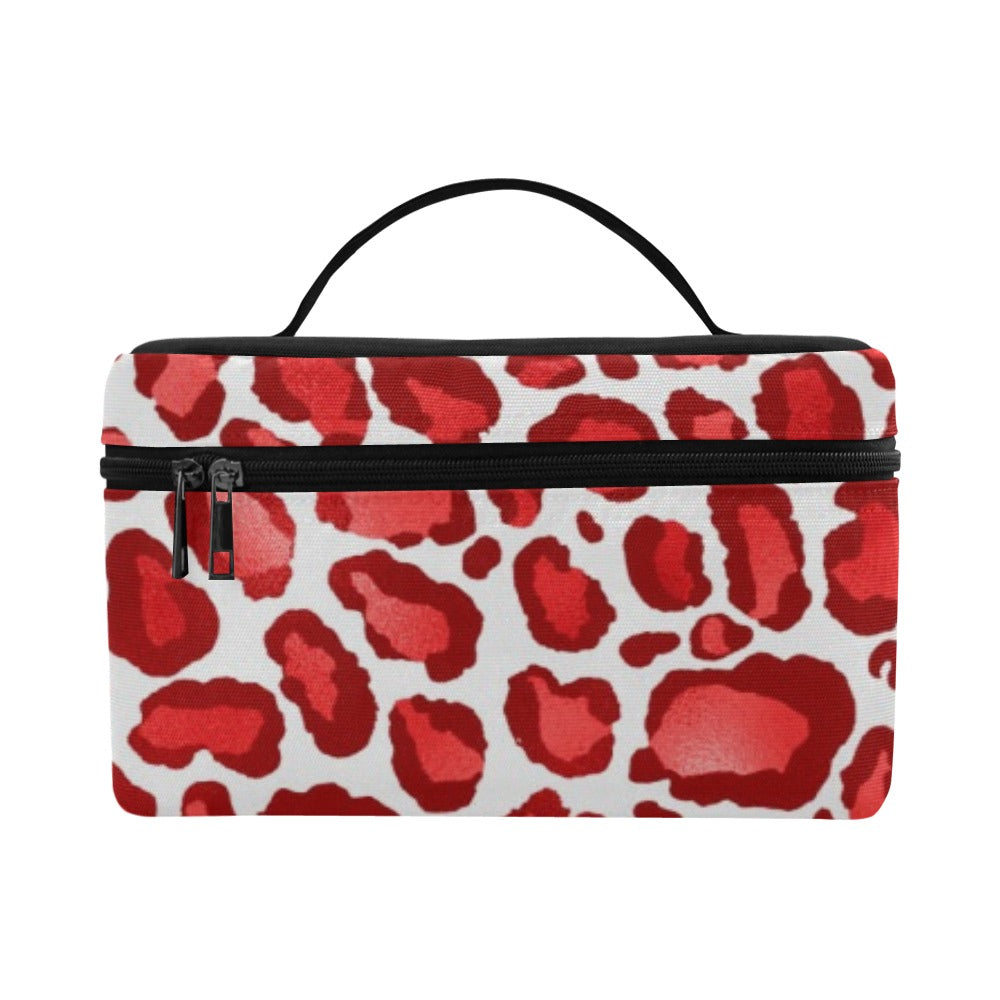 Red Red Red Cosmetic Bag/Large (Model 1658)