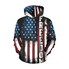 Load image into Gallery viewer, Freedom All Over Print Hoodie for unisex (USA Size) (Model H13)
