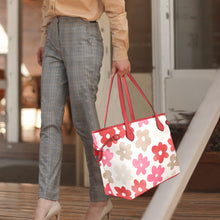 Load image into Gallery viewer, Ready For Love Clover Canvas Tote Bag (Model 1661)
