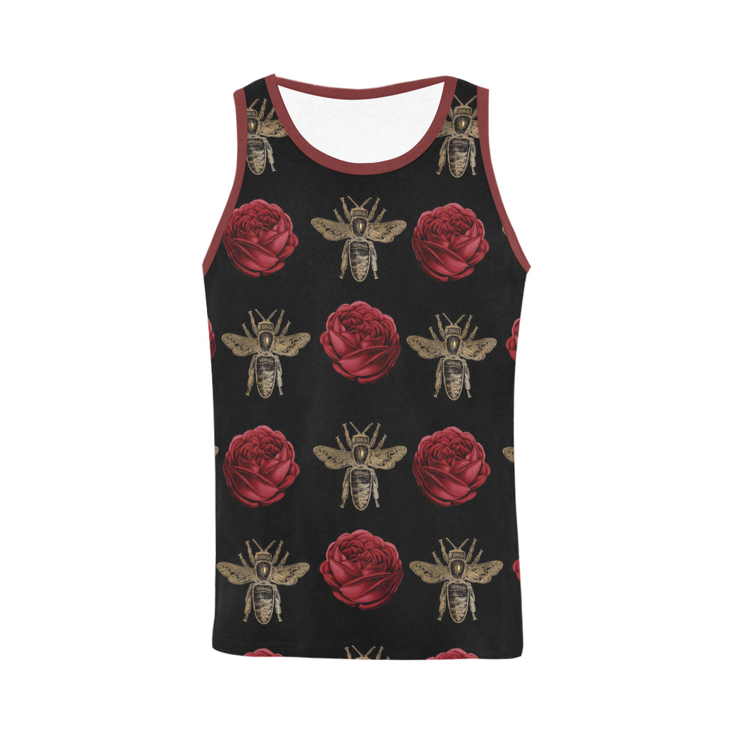 Queen Bee All Over Print Tank Top for Men's Cut (Model T43)