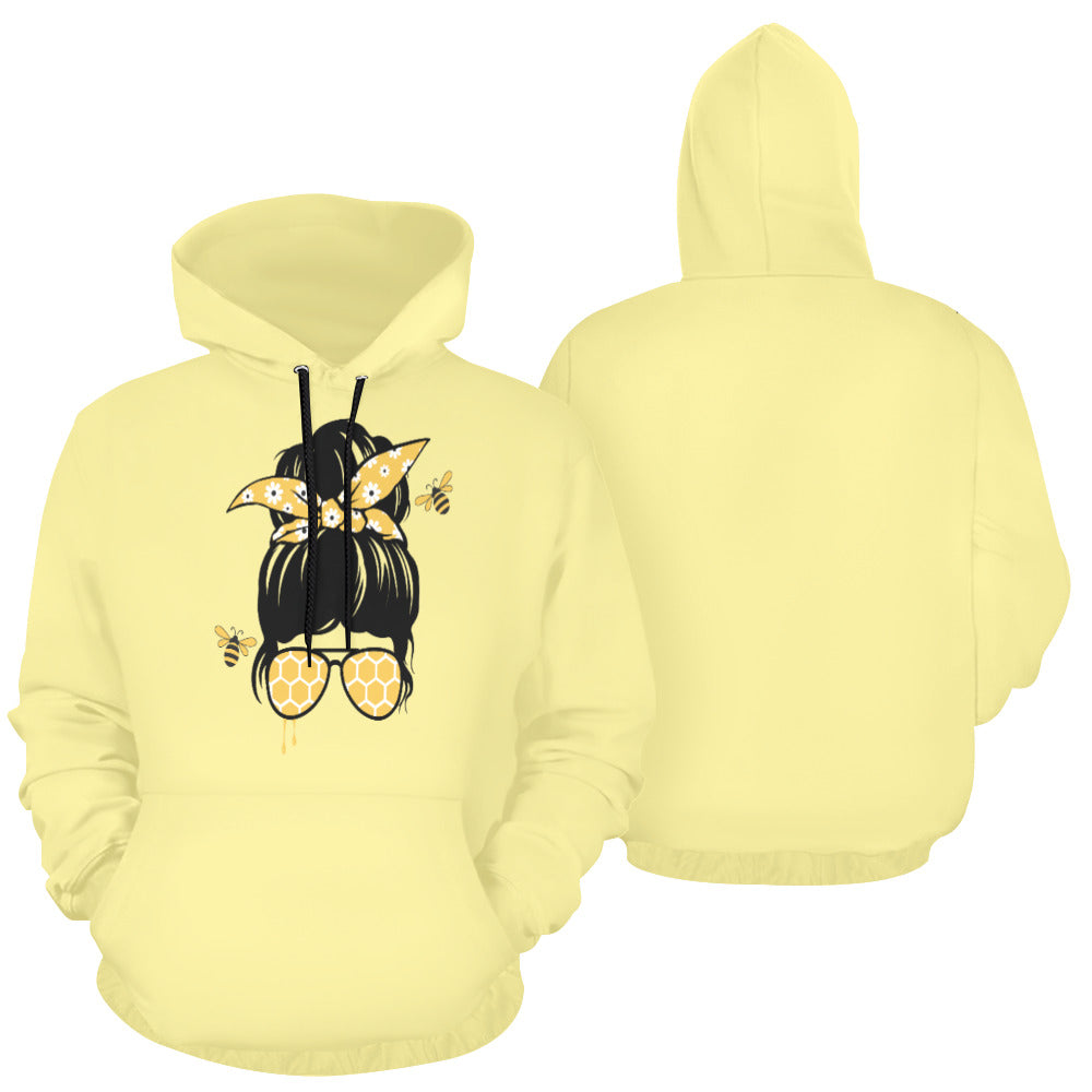 Bee All Over Print Hoodie for Unisex (USA Size) (Model H13)