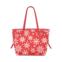 Load image into Gallery viewer, Snow Clover Canvas Tote Bag (Model 1661)
