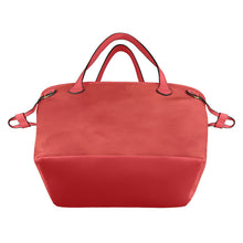 Load image into Gallery viewer, Worn Red Clover Canvas Tote Bag (Model 1661)
