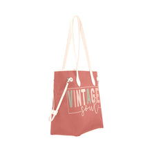 Load image into Gallery viewer, Vintage Soul Clover Canvas Tote Bag (Model 1661)
