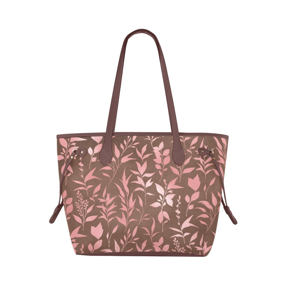 Country Style Clover Canvas Tote Bag (Model 1661)