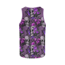 Load image into Gallery viewer, Purple Skullz All Over Print Tank Top for Men&#39;s Cut (Model T43)
