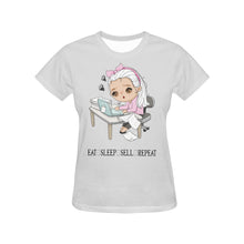 Load image into Gallery viewer, SELLER All Over Print T-Shirt for Women (USA Size) (Model T40)
