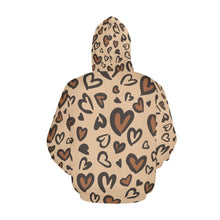 Load image into Gallery viewer, Leopard All Over Print Hoodie for unisex (USA Size) (Model H13)
