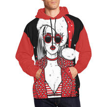 Load image into Gallery viewer, Ho Ho Ho All Over Print Hoodie for Unisex  (USA Size) (Model H13)
