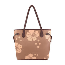 Load image into Gallery viewer, Peach Fuzz Pretty Clover Canvas Tote Bag (Model 1661)
