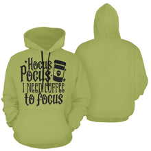 Load image into Gallery viewer, HocusPocusINeedCoffee All Over Print Hoodie for Unisex (USA Size) (Model H13)
