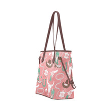 Load image into Gallery viewer, Western Clover Canvas Tote Bag (Model 1661)
