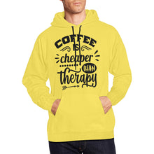 Load image into Gallery viewer, Coffee is cheaper 2 All Over Print Hoodie for Unisex (USA Size) (Model H13)
