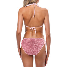 Load image into Gallery viewer, Pink Sparkle Custom Bikini Swimsuit (Model S01)
