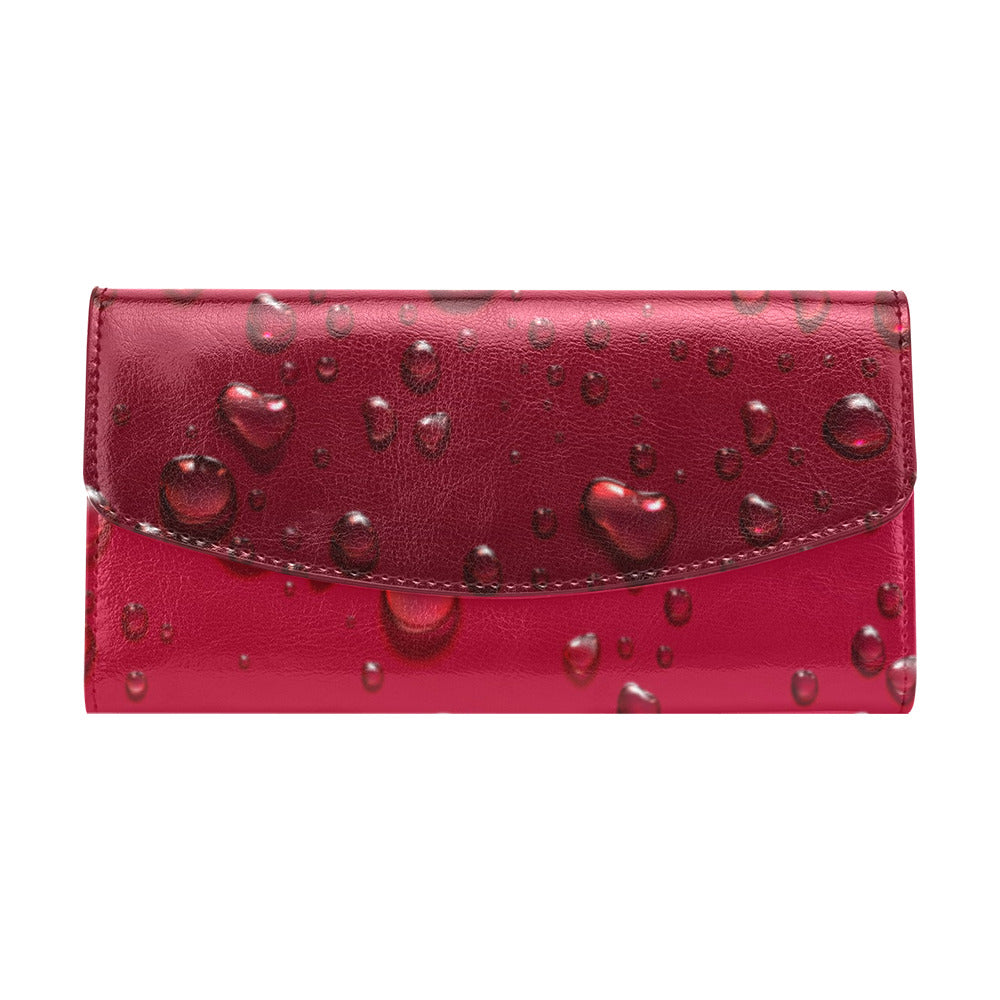 Wet Women's Flap Wallet (Model 1707)