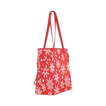 Load image into Gallery viewer, Snow Clover Canvas Tote Bag (Model 1661)
